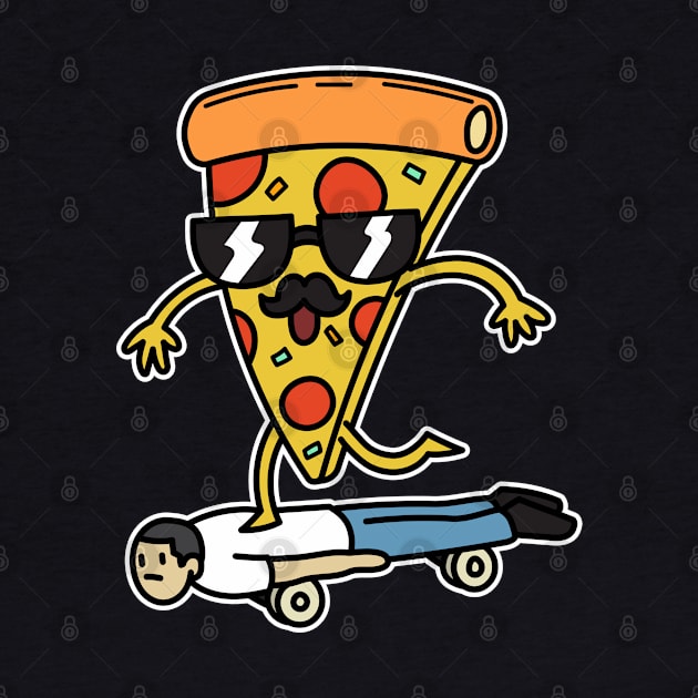 Pizza Skater by rudypagnel